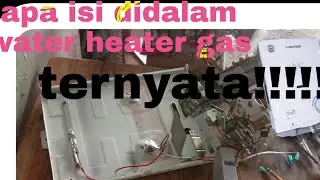water heater gas keluar asap hitam