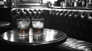 Experience the Late Night Bar Slow Guitar Melody Ambient Soundscape for a Relaxing Whisky Moment