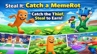 Steal It Catch a MemeRot Gameplay | Funny Stealth Puzzle Action 🕵️😂