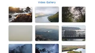 Responsive Video Gallery in 2023 - How to Create an Amazing Gallery Using HTML CSS and JavaScript