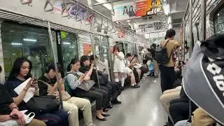 Back to Hotel Train Ride from Akihabara to Ochanomizu Part