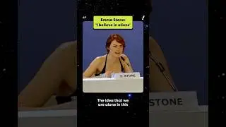 Emma Stone: 'I believe in aliens'