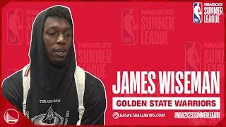Golden State Warriors' James Wiseman  Discusses NBA Summer League Performance
