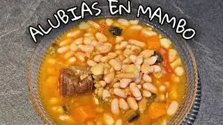 Alubias blancas con verduras en mambo // Chicharos en mambo! MAMBO!!