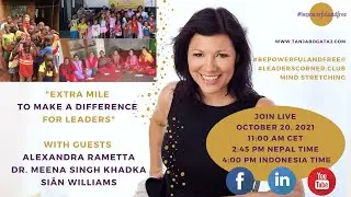 TBC_#bepowerfulandfree&reg; Mind stretching_Extra Mile to Make a Difference for Leaders