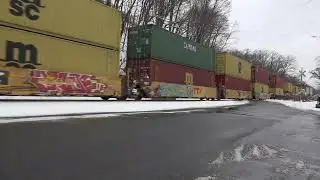 CSX #3284 SBD Intermodal @ QR 52 Cornwall NY12/27/25