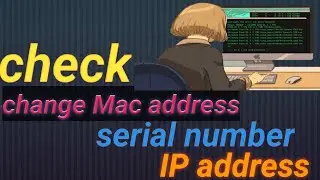 #computer me IP address, mac address aur serial number keise check kare