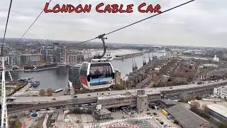 London cable car | Unique experience and breathtaking views of the thames river.