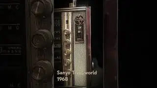 Радиоприемник, коллекционный) Рабочий! Sanyo  Transworld