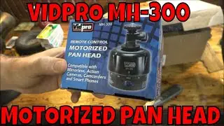 VIDPRO MH-300 с дистанционным управлением и моторизованной панорамной головкой