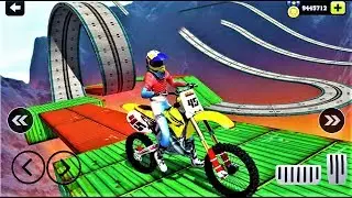 Ramp Moto Stunts ENDLESS MODE-Best Android Gameplay HD #12