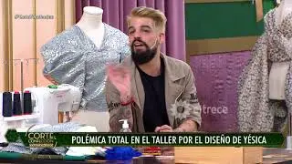 Gonzalo bancó a Jesica con su diseño de 