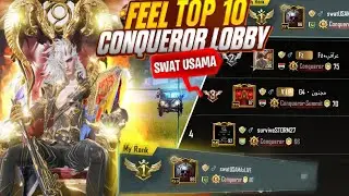 KYA AJ HOGA TOP 1 CONQUEROR LEADERBOARD | PUBG MOBILE SWAT USAMA IS LIVE DAY #179 🔴
