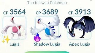 Using Triple✨Lugia Team But All Different in #pokemongo