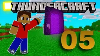 Portal do Nether Automático! - ThunderCraft #05