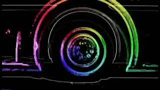 Cocomelon Wheels On The Bus with Neon Effects