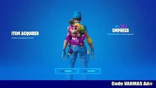 Buying RARE EMPRESS Back Bling in Fortnite Item Shop