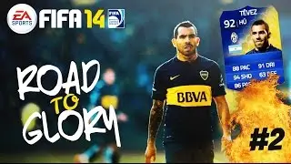 FIFA 14 CZ | TEVEZ ROAD TO GLORY | #2 | Jajaja
