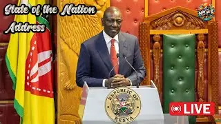 LIVE: President Ruto Giving State Of The Nation Address at the Parliament Building