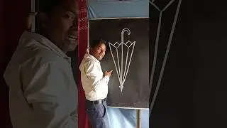 How to draw an Umbrella for kids #umbrella#art#viral#drawing#trending#youtubeshorts