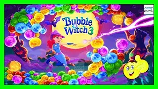 Bubble Witch 3 Saga Gameplay Level 36 - 40 ( Magical Bubble Shooting Puzzle Game ) @GamePointPK