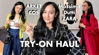 25 items shopping haul: COS, ARKET, MASSIMO, ZARA