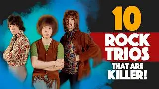 10 Rock Trios That Made History &ndash; Part 3 | #rocktrios #rockbands