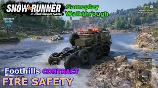 SnowRunner - Fire Safety | Foothills, Austria Contract - Phase 14