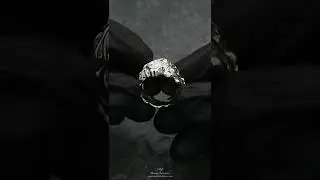 925 Sterling Silver Free Form Nugget Pattern Ring: Moore's Jewelers