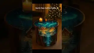 Enchanting Christmas Village Coffee Tables