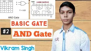 AND GATE Practical  By using I C 7408