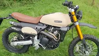 Fantic Caballero 500 rally - fixed after crash