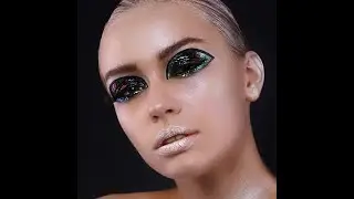 Stargazer Duochrome Makeup Look