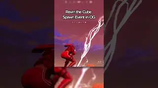 Revin the Cube Spawn Event in Fortnite OG 😳