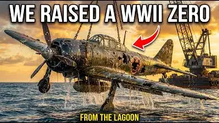 Operation Zero Recovering a Mitsubishi A6M from the Lagoon Depths #AircraftRestoration