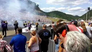 First time standing this close to a Top Fuel launch.