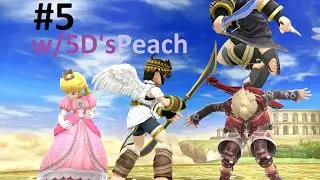 Super Smash Bros. 4 Wii U - Online w/5D'sPeach Set #2 - Part 5 It's Shulk's Fault!