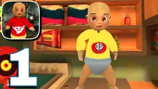Scary Baby : Scary pink Baby 3D Gameplay Walkthrough Part 1 Night 1 & 2 || Game Preview