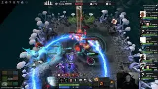 Маги и лина с мьёлниром тащит! Dota Auto Chess