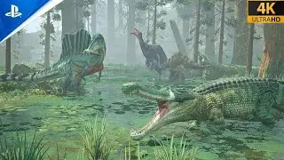 The Dinosaur Outbreak&trade; Ps5 gameplay [4K 60FPS HDR]