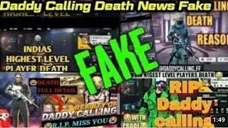 daddy calling death fake news( gaming credit-Costa yt)
