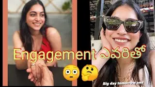 #Punarnavi Bhupalam/ (Engagement Photos) / ఎంగేజ్మెంట్ ఎవరితో  జరుగుతోందో చుడండి 😳.