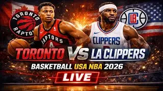 Toronto Vs LA Clippers 🏀BASKETBALL USA NBA 2026 Live Score & Update