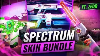 NEW SPECTRUM SKINS ARE INSANE! (ft. Zedd + Riot Devs) &ndash; Valorant Skin Showcase