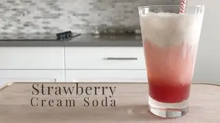 Keto Strawberry Cream Soda