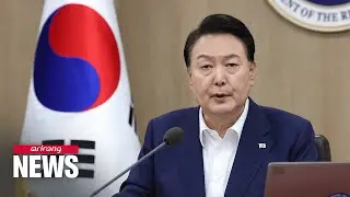 Pres. Yoon addresses safety calling for swift monsoon recovery, recent poor construction issues