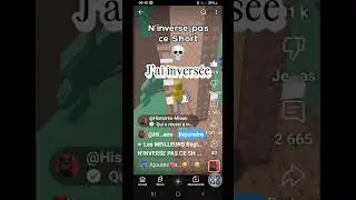 J'ai invers&eacute;e 😈😈😈 #histoiremiaou #tikida_009_roblox #ninalachienne #viral #frencheadminabuse