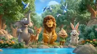 Unity and teamwork Make everyone strong 💯💪🏻 #youtube #cartoon #animation #animals #trending 