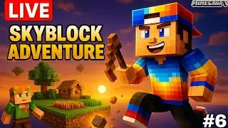 Minecraft Sky block #6 Find the secret Chest 🧰 😶&zwj;🌫️