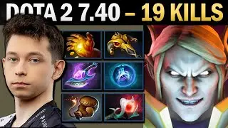 Invoker Pro MID with Orchid and Linkens - Dota 2 7.41